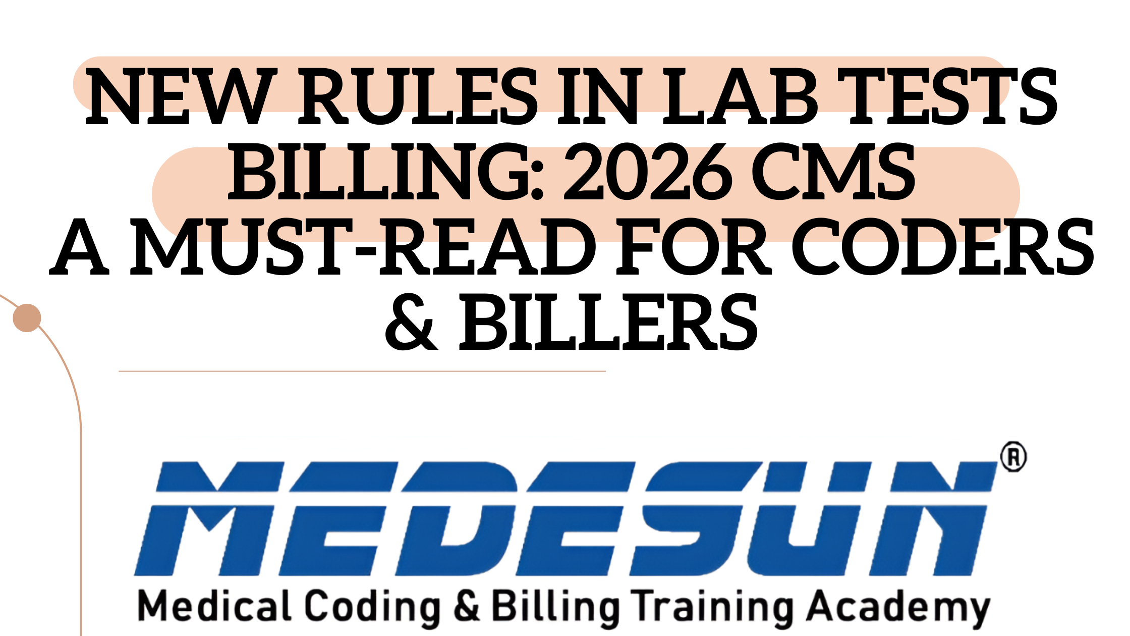 2026 CMS Lab Billing Changes Every Medical Coder and Biller Must Understand