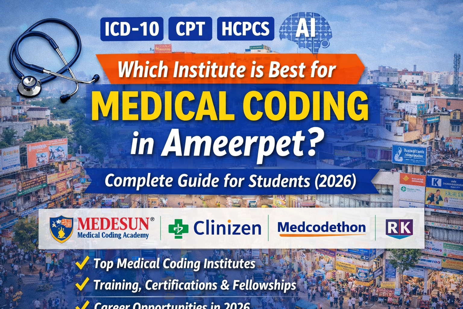 Which Institute is Best for Medical Coding in Ameerpet? Complete Guide for Students (2026)