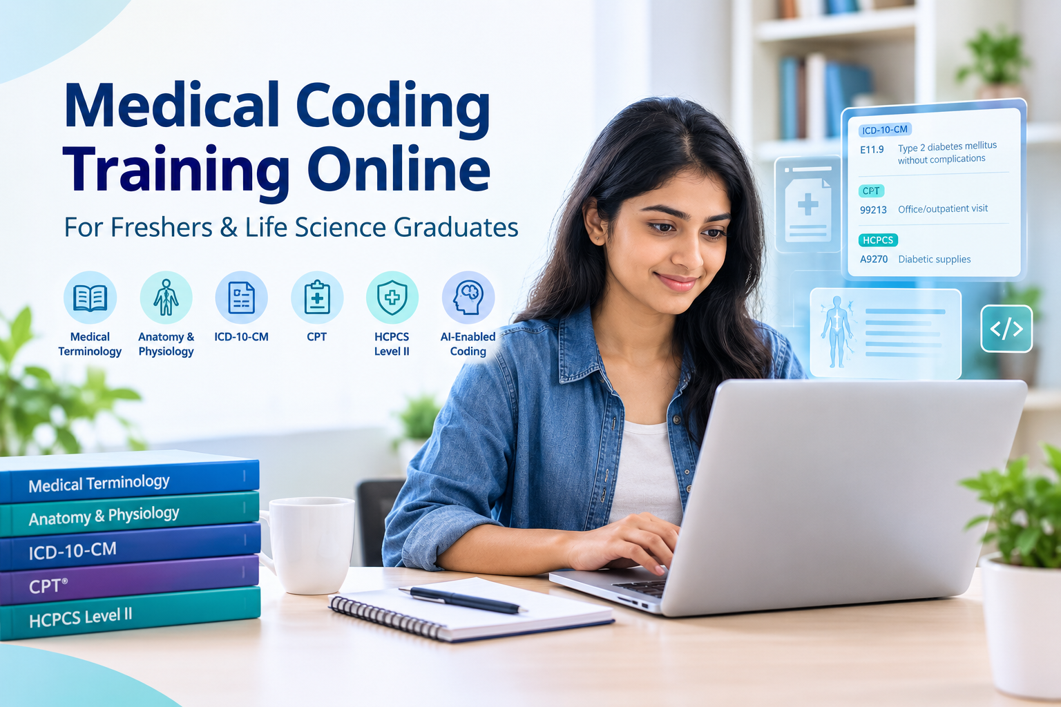 Medical Coding Training Online for Freshers and Life Science Graduates